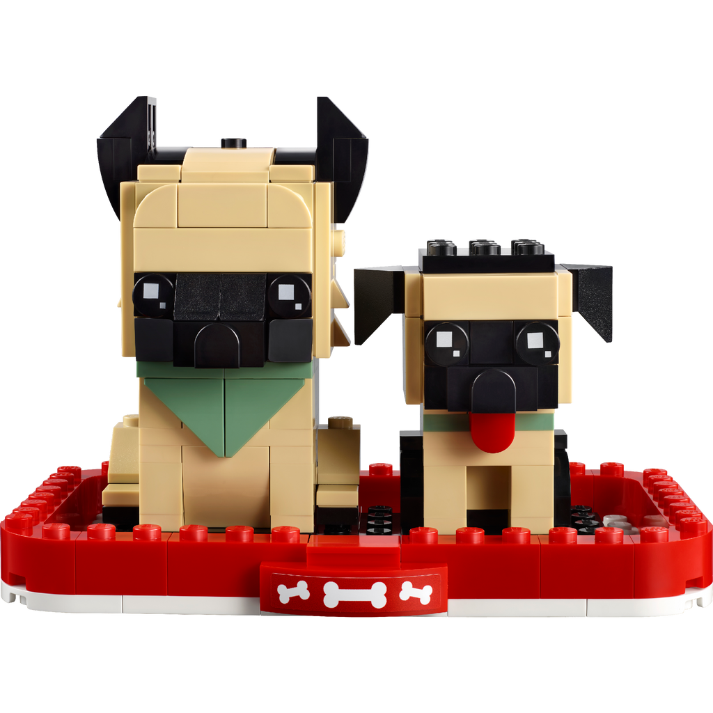 LEGO® BrickHeadz™ German Shepherd - Mô hình lắp ráp chó chăn cừu Đức - LEGO 40440 - Hình ảnh sản phẩm