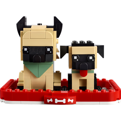 LEGO® BrickHeadz™ German Shepherd - Mô hình lắp ráp chó chăn cừu Đức - LEGO 40440 - Hình ảnh sản phẩm