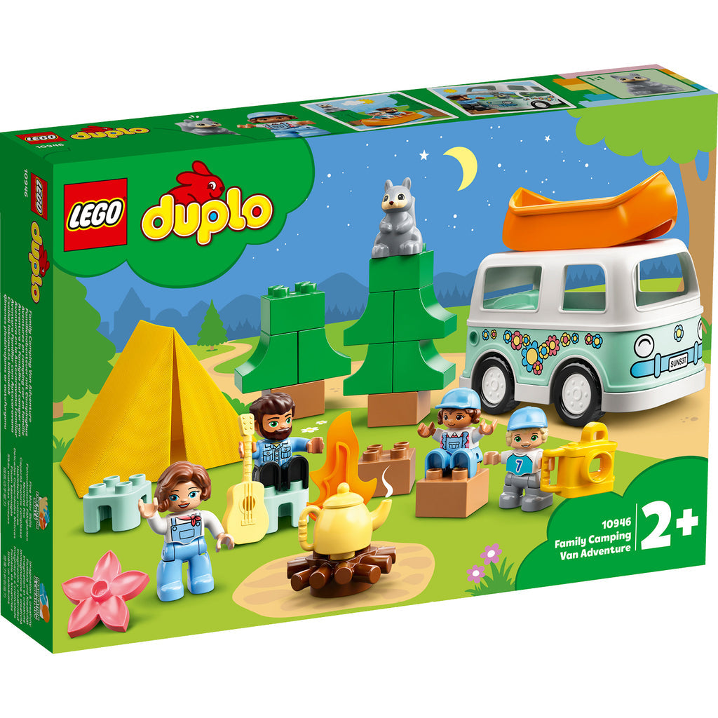 LEGO® DUPLO™ Family Camping Van Adventure - Chuyến Phiêu Lưu Cắm Trại Của Gia Đình - LEGO 10946 - Hình ảnh sản phẩm