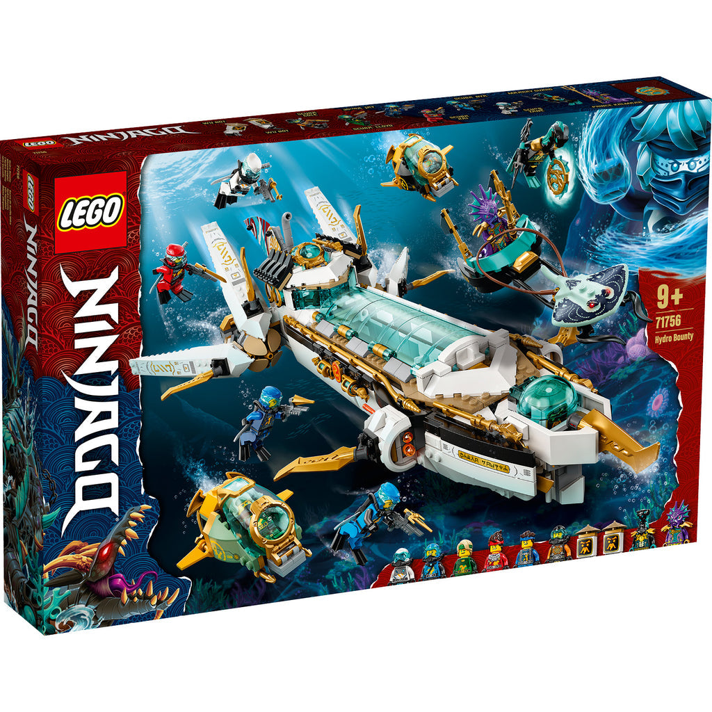 LEGO® NINJAGO® Hydro Bounty - Tàu Ngầm Chiến Đấu Ninja - LEGO 71756 - Hình ảnh sản phẩm