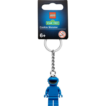 LEGO® Ideas Cookie Monster Keyring - Móc Khóa Sesame Street - LEGO 854146 - Hình ảnh sản phẩm