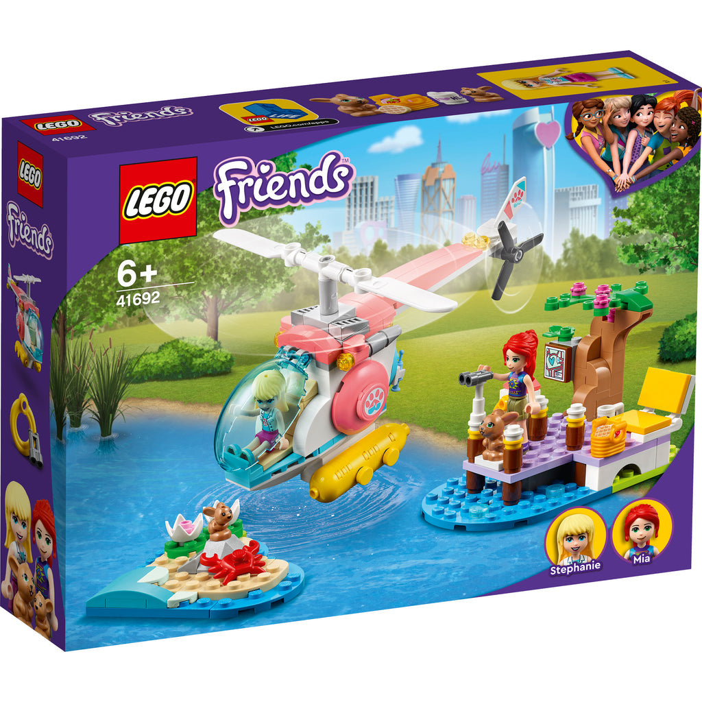 LEGO® Friends™ Vet Clinic Rescue Helicopter - Trực thăng cứu hộ phòng khám thú y - LEGO 41692 - Hình ảnh sản phẩm