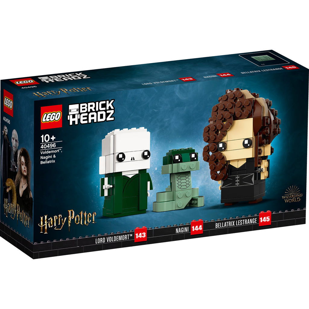 LEGO® BrickHeadz™ Voldemort™, Nagini & Bellatrix - Mô Hình Lắp Ráp Harry Potter - LEGO 40496 - Hình ảnh sản phẩm