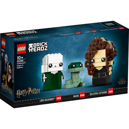 LEGO® BrickHeadz™ Voldemort™, Nagini & Bellatrix - Mô Hình Lắp Ráp Harry Potter - LEGO 40496 - Hình ảnh sản phẩm
