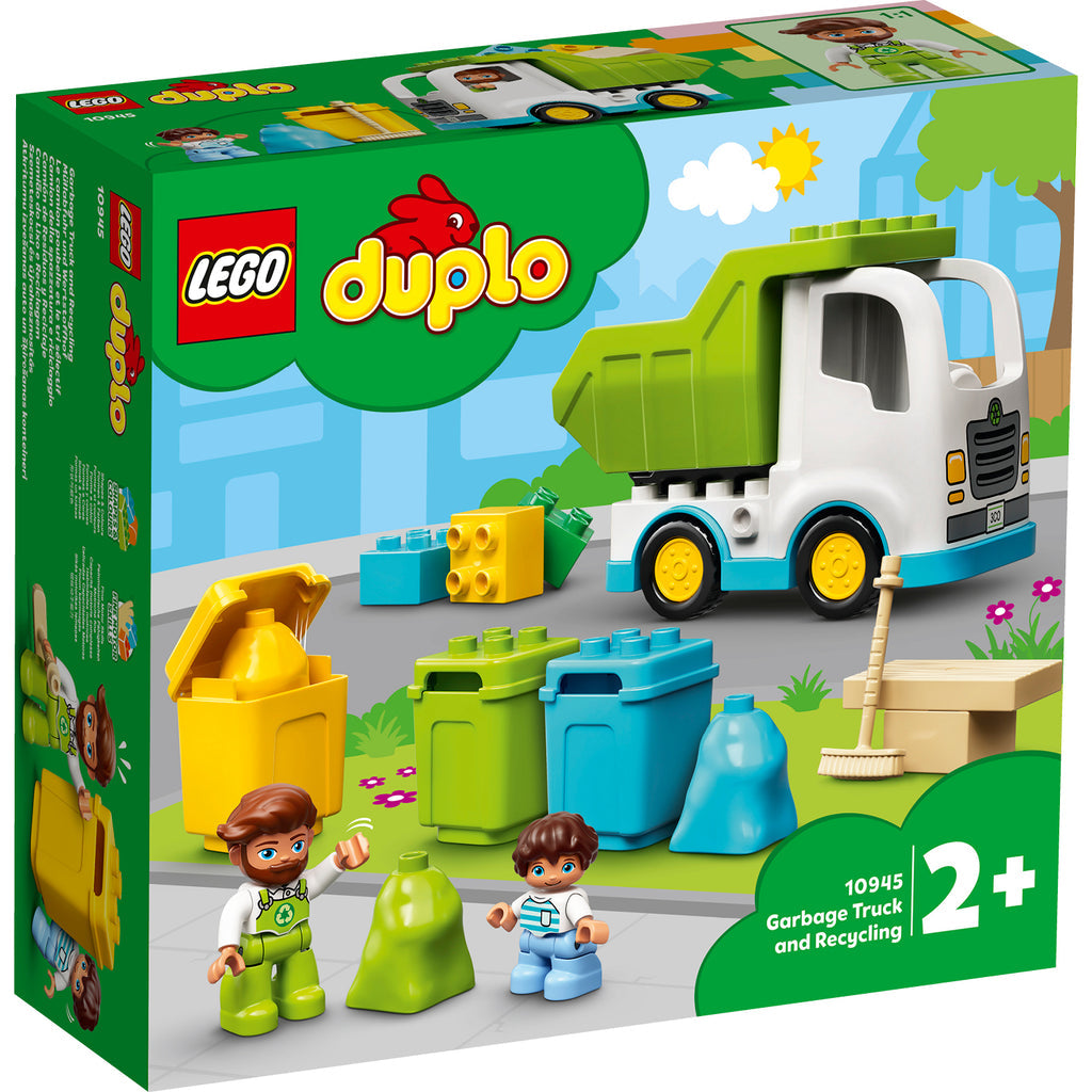 LEGO® DUPLO™ Garbage Truck and Recycling - Đồ chơi Xe Chở Rác và Tái Chế LEGO 10945 - Hình ảnh sản phẩm