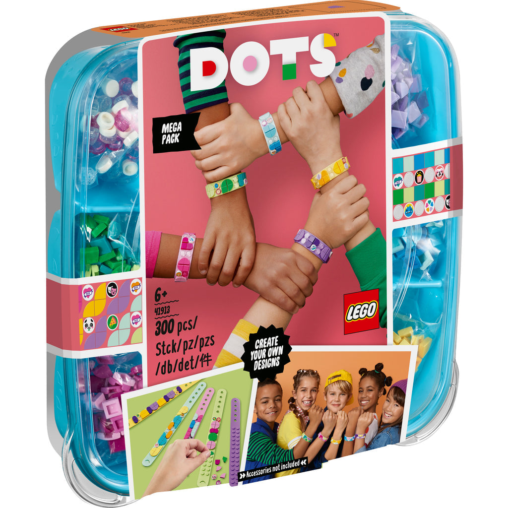 LEGO® DOTS™ Bracelet Mega Pack - Bộ Đồ Chơi Làm Vòng Tay Sáng Tạo - LEGO 41913 - Hình ảnh sản phẩm