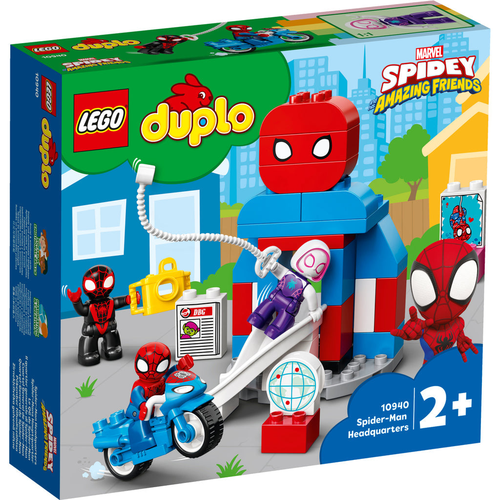 LEGO® DUPLO® Marvel Spider-Man Headquarters - Đồ chơi lắp ráp Trụ sở Người Nhện - LEGO 10940 - Hình ảnh sản phẩm