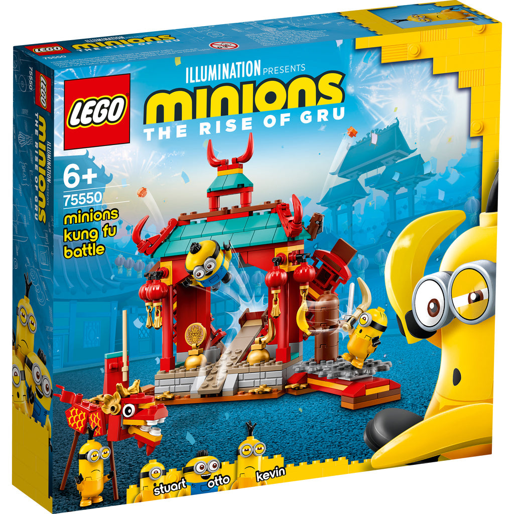 LEGO® Minions Minions Kung Fu Battle - Đồ Chơi Lắp Ráp Trận Chiến Kung Fu (75550) - LEGO - Hình ảnh sản phẩm
