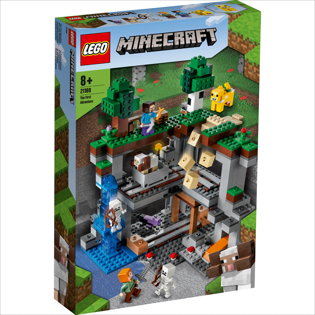 LEGO® Minecraft® The First Adventure - Đồ Chơi Lắp Ráp Thế Giới Minecraft LEGO 21169 - Hình ảnh sản phẩm