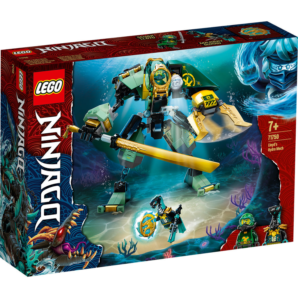 LEGO® NINJAGO® Lloyds Hydro Mech - Đồ Chơi Lắp Ráp Robot Thủy Long LEGO 71750 - Hình ảnh sản phẩm