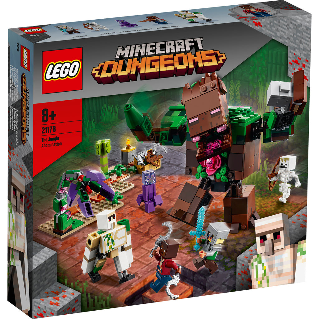 LEGO® Minecraft® The Jungle Abomination - Bộ Lắp Ráp Quái Vật Rừng Rậm 21176 - Chính Hãng LEGO - Hình ảnh sản phẩm