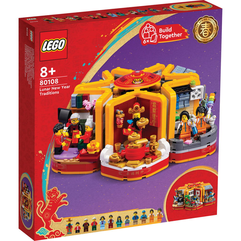 LEGO® Lunar New Year Traditions - Bộ Lắp Ráp Tết Truyền Thống - LEGO 80108 - Hình ảnh sản phẩm