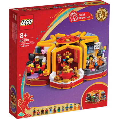 LEGO® Lunar New Year Traditions - Bộ Lắp Ráp Tết Truyền Thống - LEGO 80108 - Hình ảnh sản phẩm