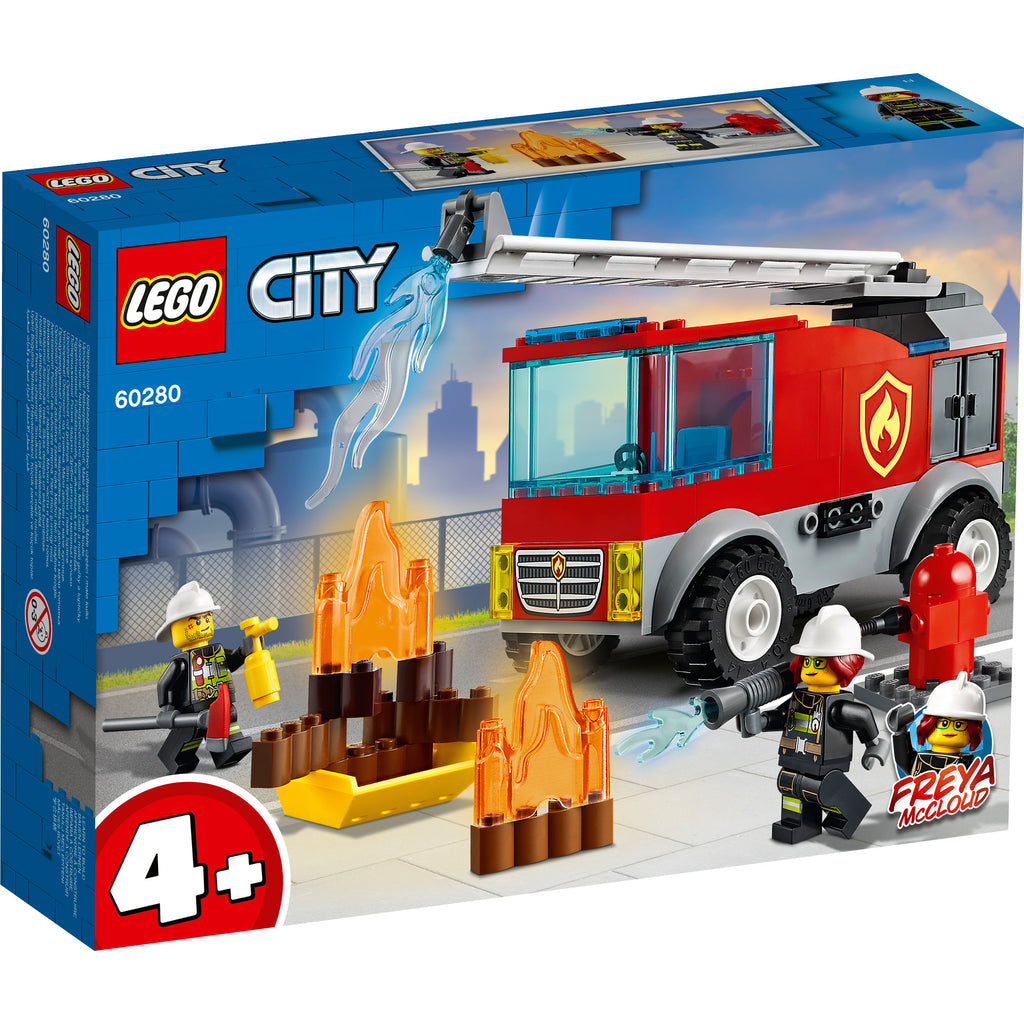 LEGO® City Fire Ladder Truck - Xe Cứu Hỏa Thang - LEGO 60280 - Hình ảnh sản phẩm