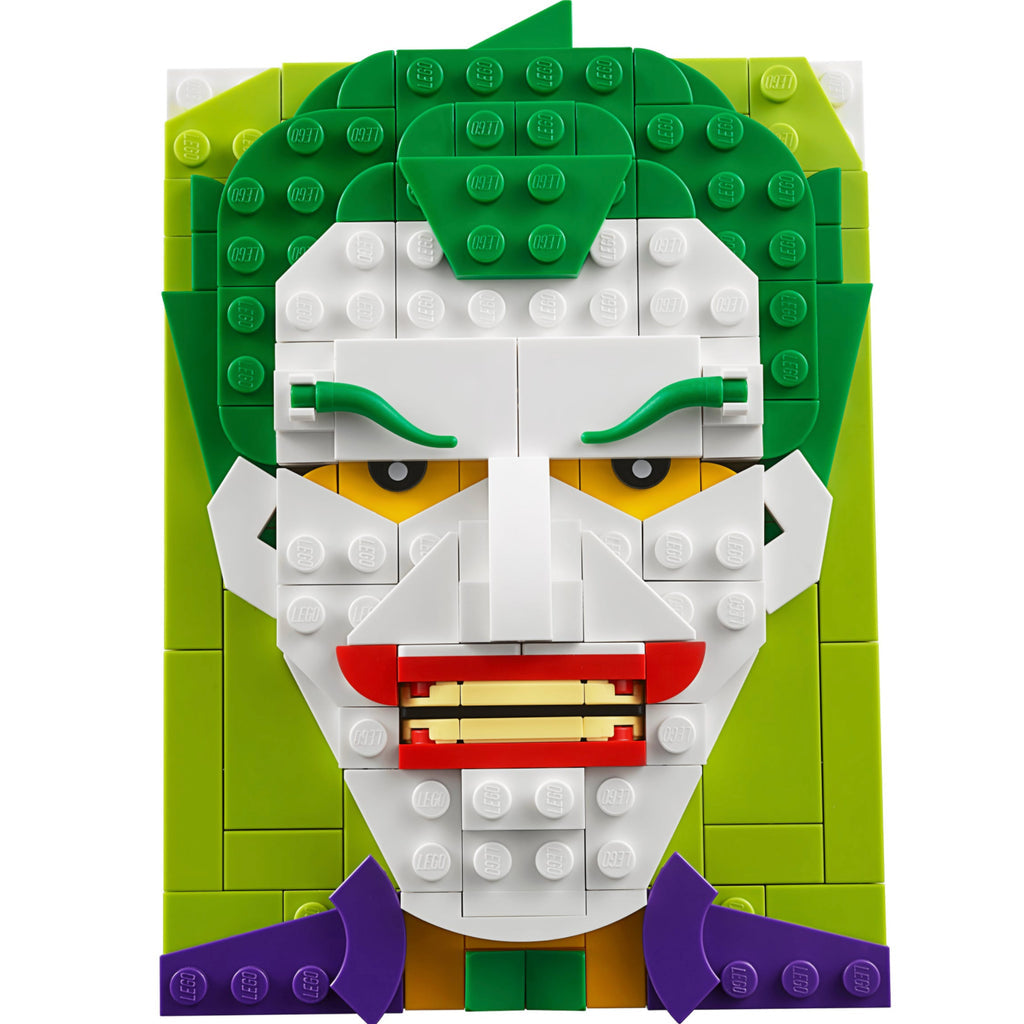 LEGO® Brick Sketches™ The Joker™ Tranh Lắp Ráp 3D LEGO 40428 - Hình ảnh chi tiết 2