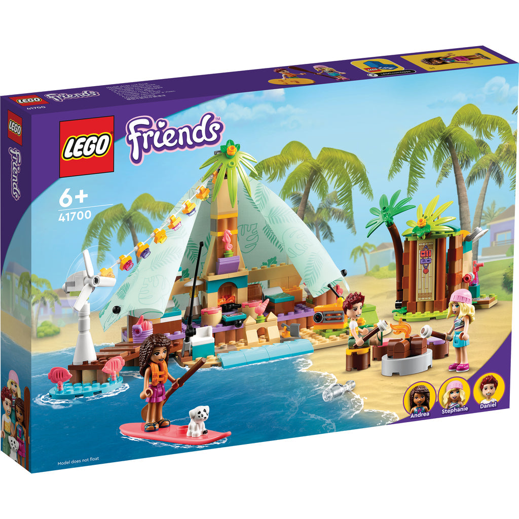 LEGO® Friends™ Beach Glamping - Đồ chơi lắp ráp Cắm trại bãi biển - LEGO 41700 - Hình ảnh sản phẩm