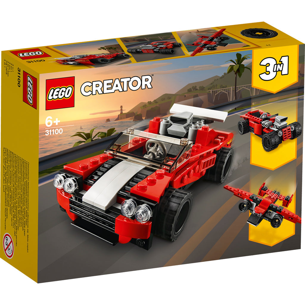 LEGO® Creator 3-in-1 Sports Car - Đồ chơi lắp ráp Xe thể thao LEGO 31100 - Hình ảnh sản phẩm