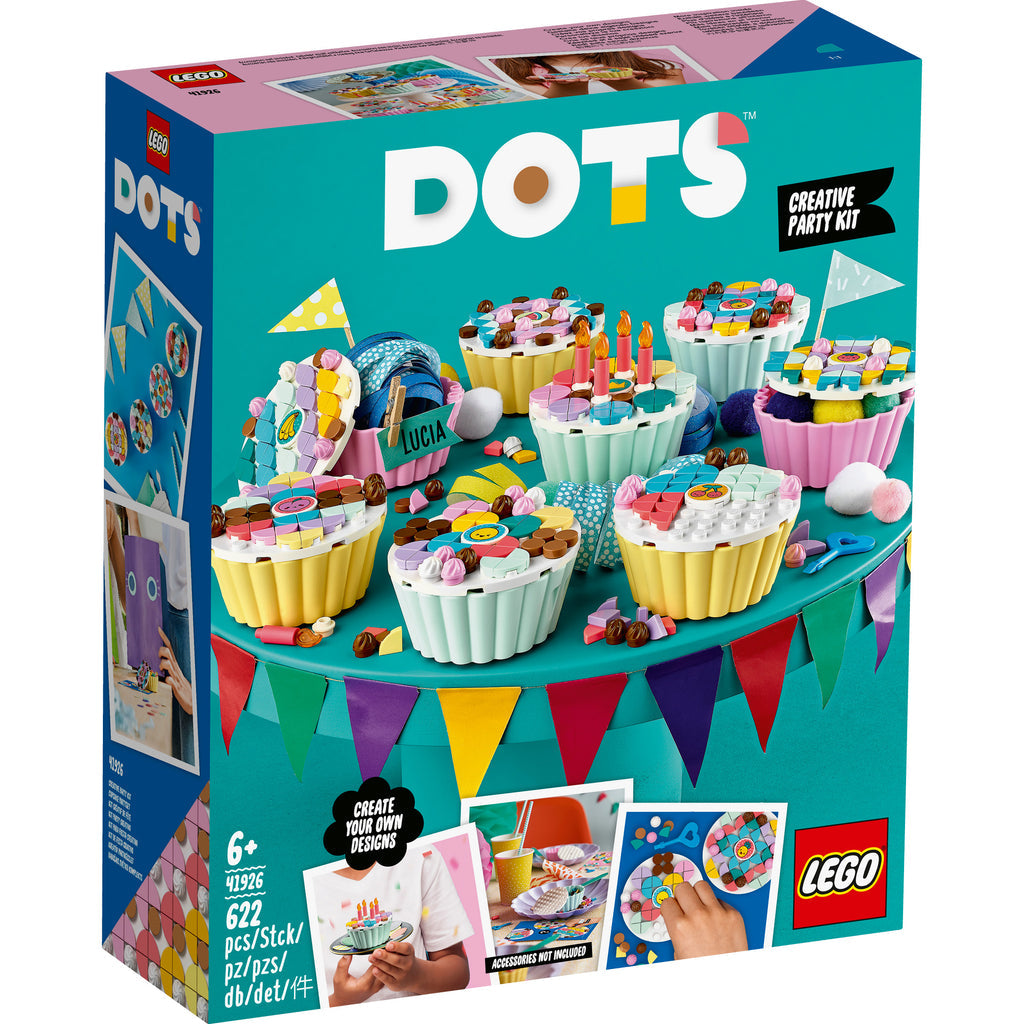 LEGO® DOTS™ Creative Party Kit - Bộ Đồ Chơi Lắp Ráp Trang Trí Cupcake 41926 - Hình ảnh sản phẩm