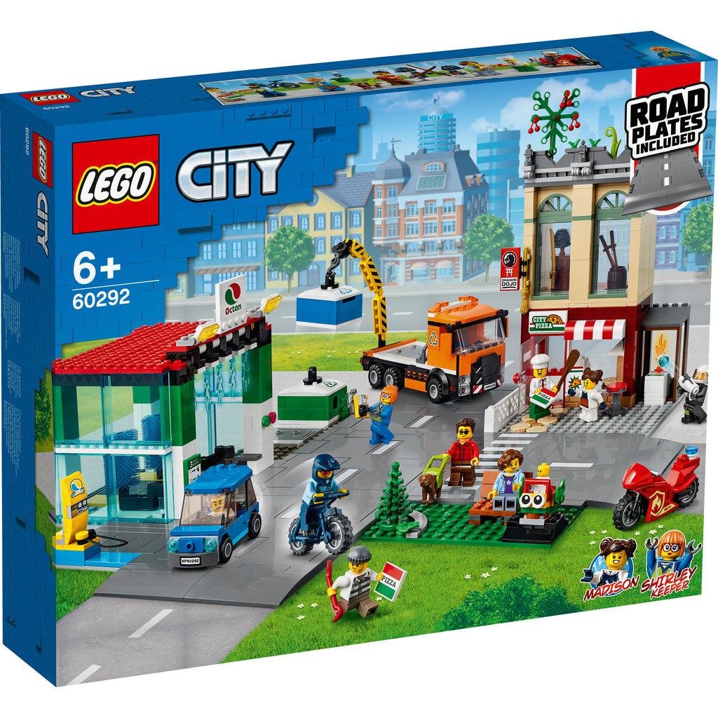 LEGO® City Town Center - Bộ Đồ Chơi Lắp Ráp Trung Tâm Thành Phố - LEGO 60292 - Hình ảnh sản phẩm