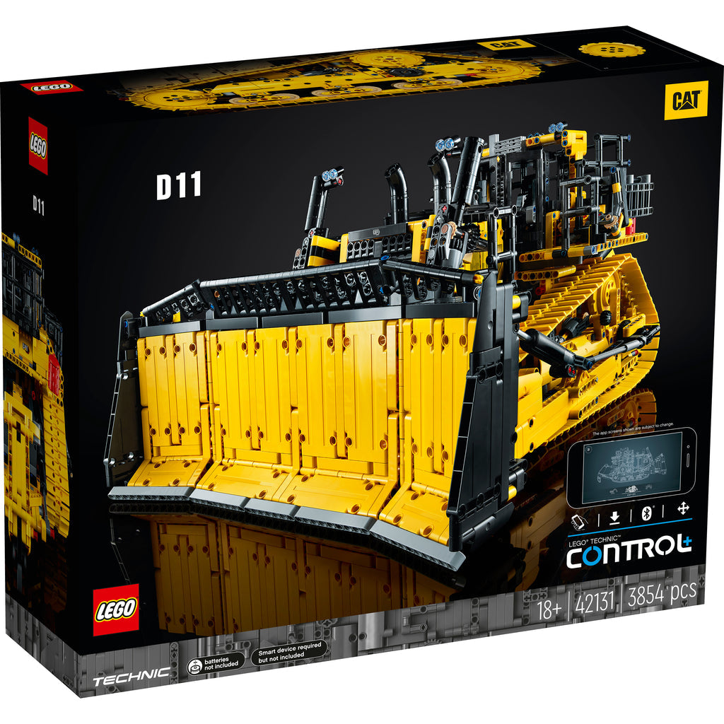 LEGO® Technic™ App-Controlled Cat® D11 Bulldozer - Xe Ủi Đất Điều Khiển Từ Xa - LEGO 42131 - Hình ảnh sản phẩm