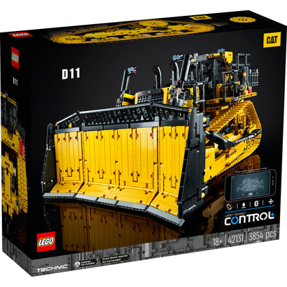 LEGO® Technic™ App-Controlled Cat® D11 Bulldozer - Xe Ủi Đất Điều Khiển Từ Xa - LEGO 42131 - Hình ảnh sản phẩm
