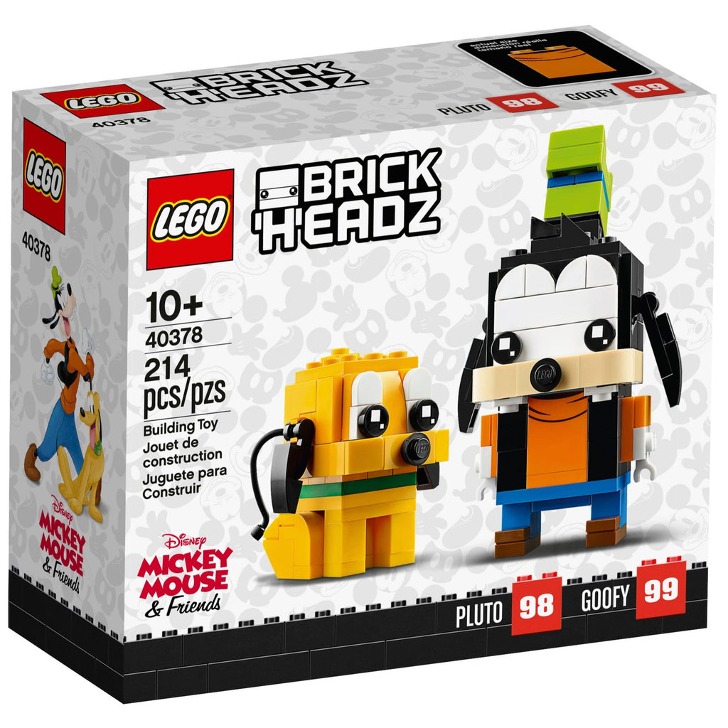 LEGO® BrickHeadz™ Goofy & Pluto - Đồ Chơi Lắp Ráp Disney - LEGO 40378 - Hình ảnh sản phẩm