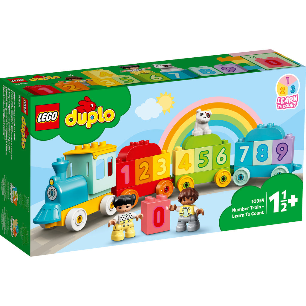 LEGO® DUPLO™ Number Train - Learn To Count - Đồ chơi đoàn tàu học số - LEGO 10954 LEGO - ảnh 1 - LEGO DUPLO