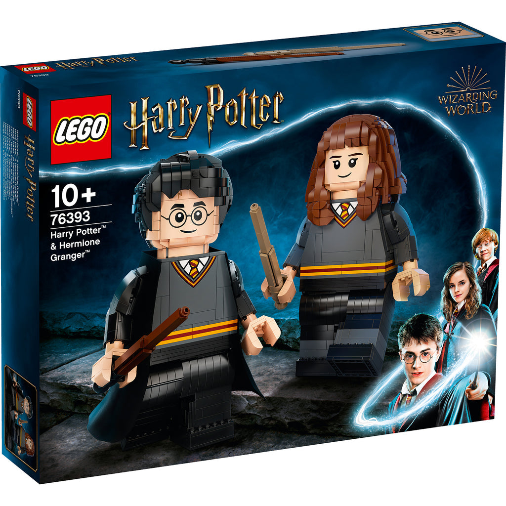 LEGO® Harry Potter & Hermione Granger™ Bộ Lắp Ráp Mô Hình Nhân Vật Siêu Lớn LEGO 76393 - Hình ảnh sản phẩm