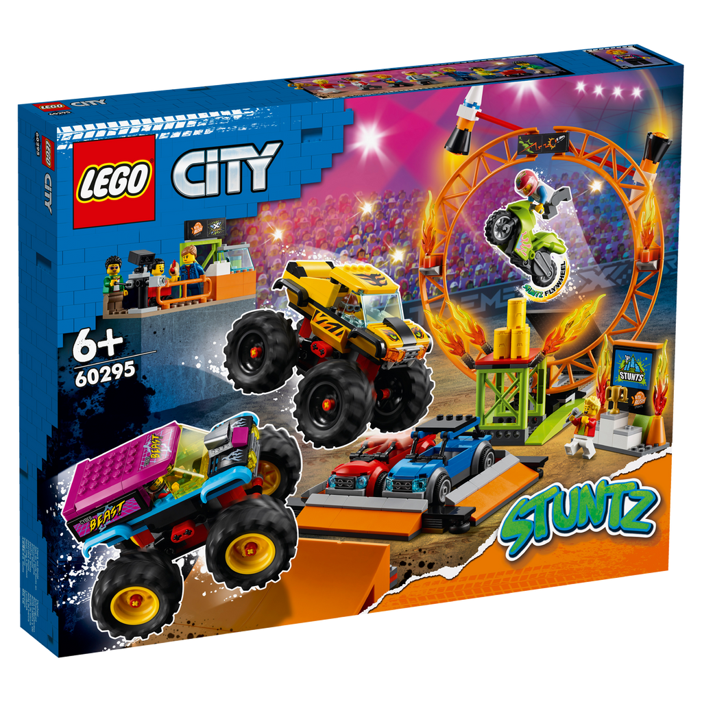 LEGO® City Stunt Show Arena - Đấu Trường Biểu Diễn Mô Tô Mạo Hiểm - LEGO 60295 - Hình ảnh sản phẩm