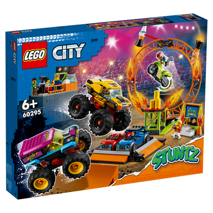 LEGO® City Stunt Show Arena - Đấu Trường Biểu Diễn Mô Tô Mạo Hiểm - LEGO 60295 - Hình ảnh sản phẩm