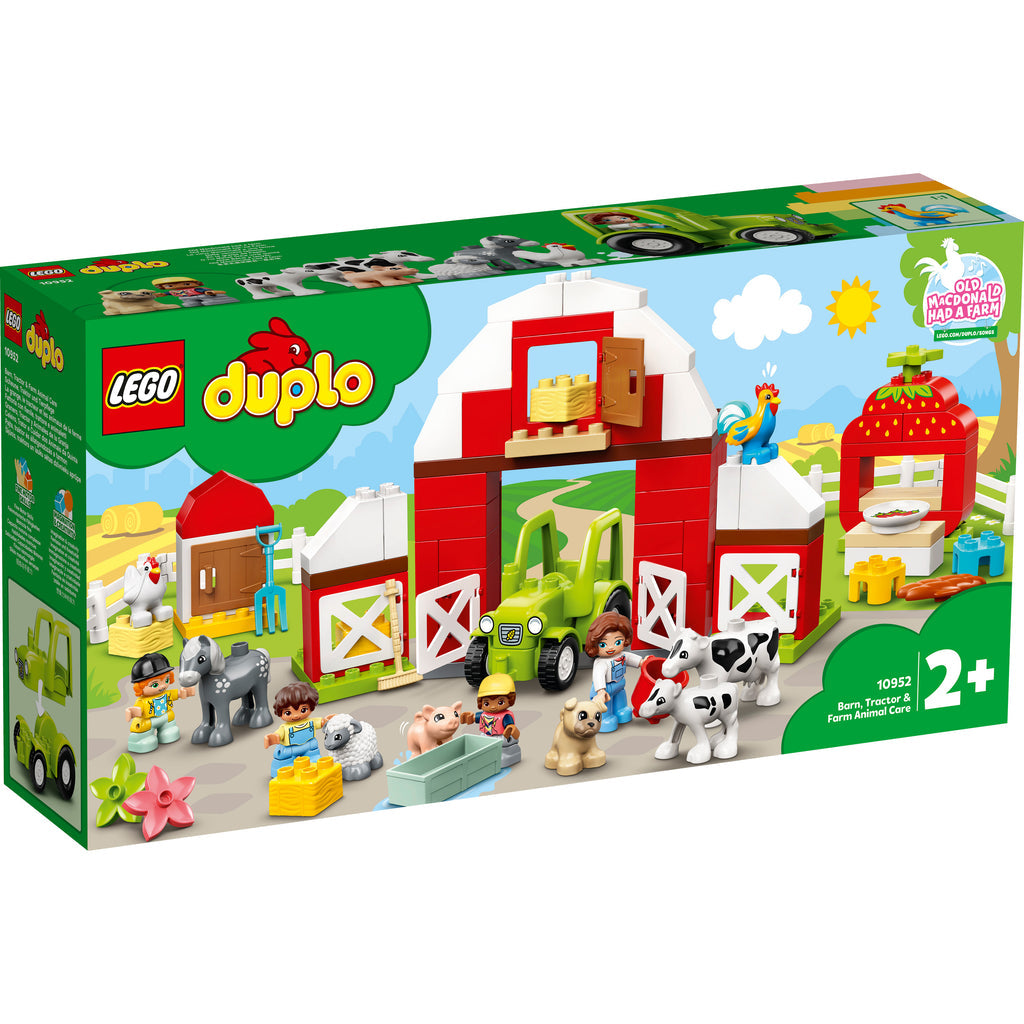 LEGO® DUPLO™ Barn, Tractor & Farm Animal Care - Đồ Chơi Nông Trại Và Động Vật - LEGO 10952 - Hình ảnh sản phẩm