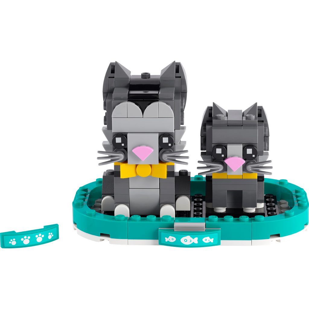 LEGO® BrickHeadz™ Shorthair Cat - Đồ Chơi Lắp Ráp Mèo Lông Ngắn - LEGO 40441 - Hình ảnh sản phẩm