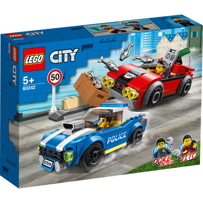 LEGO® City Police Highway Arrest - Bộ Đồ Chơi Cảnh Sát Rượt Đuổi - LEGO 60242 - Hình ảnh sản phẩm