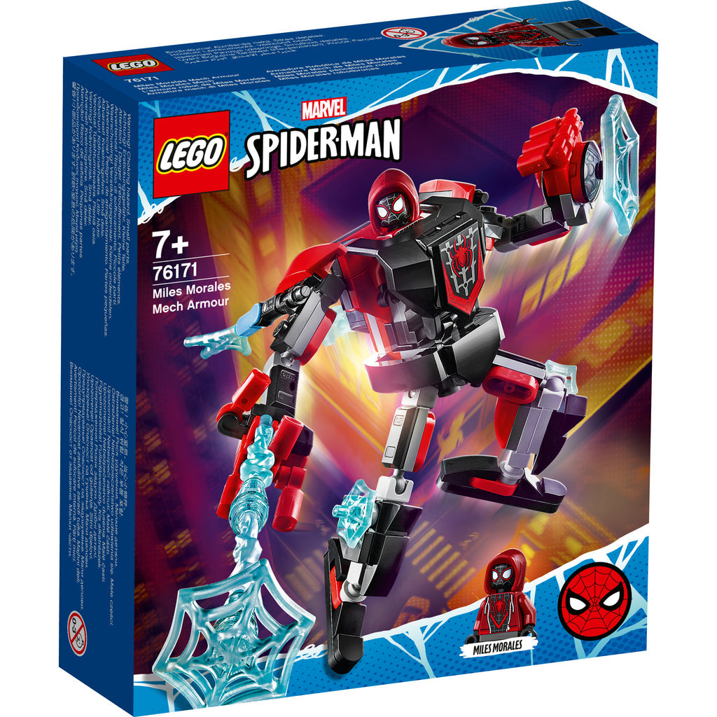 LEGO® Marvel Miles Morales Mech Armor - Mô hình Robot Người Nhện Miles Morales (76171) - Hình ảnh sản phẩm