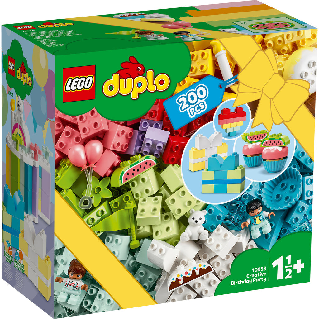 LEGO® DUPLO™ Creative Birthday Party - Đồ chơi lắp ráp Tiệc Sinh Nhật Sáng Tạo - LEGO 10958 - Hình ảnh sản phẩm