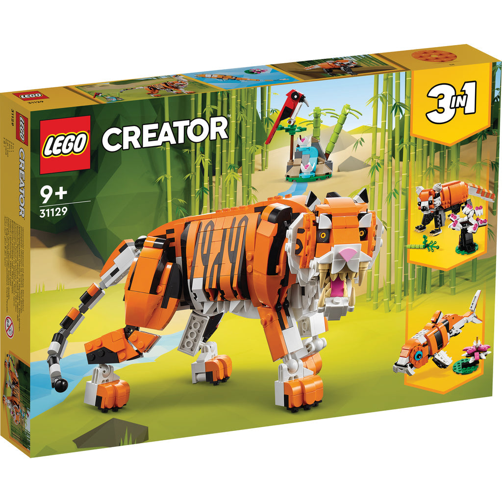 LEGO® Creator 3-in-1 Majestic Tiger - Bộ Lắp Ráp Hổ Uy Nghi 31129 - LEGO - Hình ảnh sản phẩm