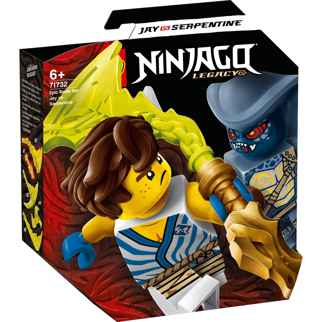 LEGO® NINJAGO® Epic Battle Set - Jay vs. Serpentine Đồ chơi lắp ráp Ninja LEGO 71732 - Hình ảnh sản phẩm
