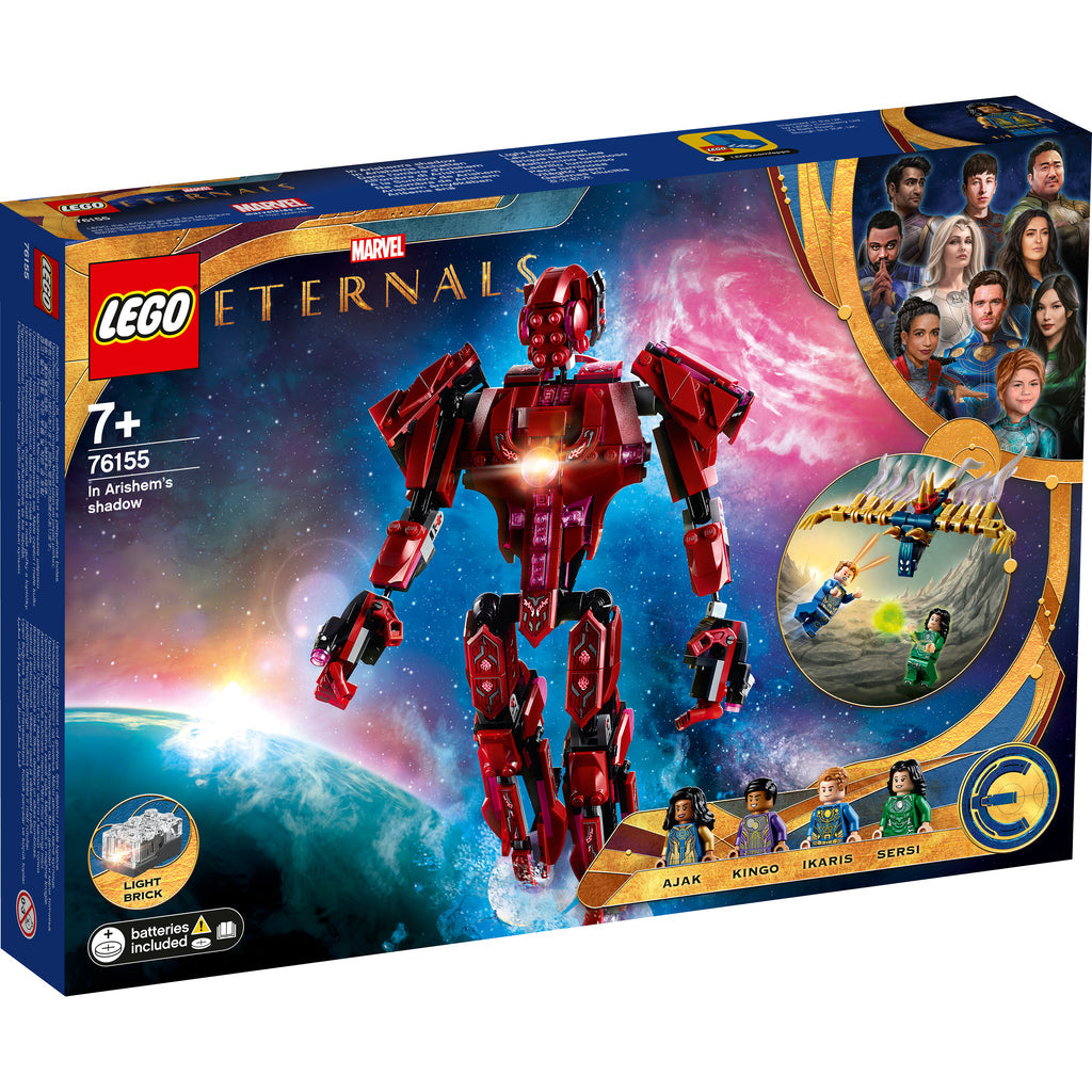 LEGO® Marvel The Eternals In Arishem’s Shadow - Đồ Chơi Lắp Ráp Mô Hình Siêu Anh Hùng LEGO 76155 - Hình ảnh sản phẩm