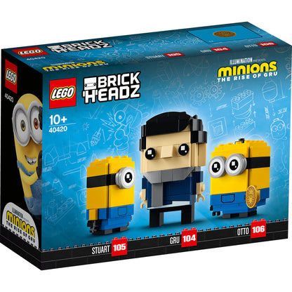 LEGO® BrickHeadz™ Gru, Stuart and Otto (40420) - Đồ Chơi Lắp Ráp Minions - LEGO - Hình ảnh sản phẩm