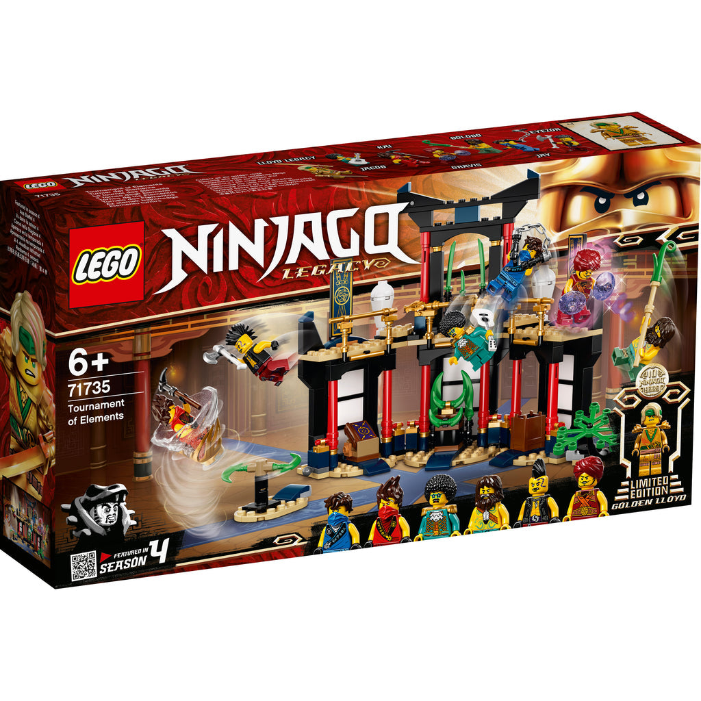 LEGO® Ninjago Tournament of Elements - Đồ Chơi Lắp Ráp Đền Thờ Nguyên Tố - LEGO 71735 - Góc nhìn khác 3
