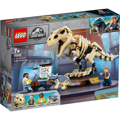 LEGO® Jurassic World T. rex Dinosaur Fossil Exhibition - Triển Lãm Hóa Thạch Khủng Long T. Rex - LEGO 76940 - Hình ảnh sản phẩm