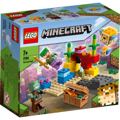 LEGO® Minecraft® The Coral Reef - Đồ Chơi Lắp Ráp Rặng San Hô LEGO 21164 - Hình ảnh sản phẩm