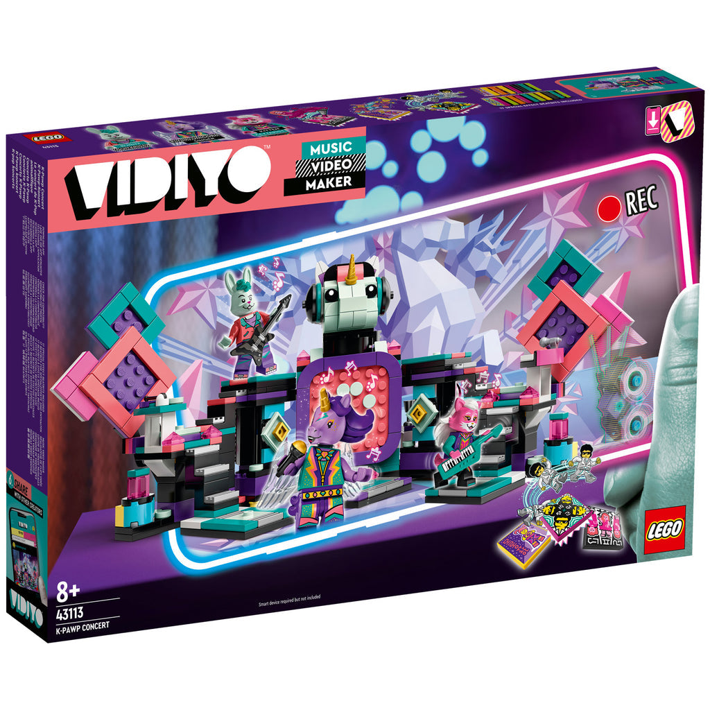 LEGO® VIDIYO™ K-Pawp Concert - Bộ Đồ Chơi Lắp Ráp Sân Khấu Âm Nhạc - LEGO 43113 - Hình ảnh sản phẩm