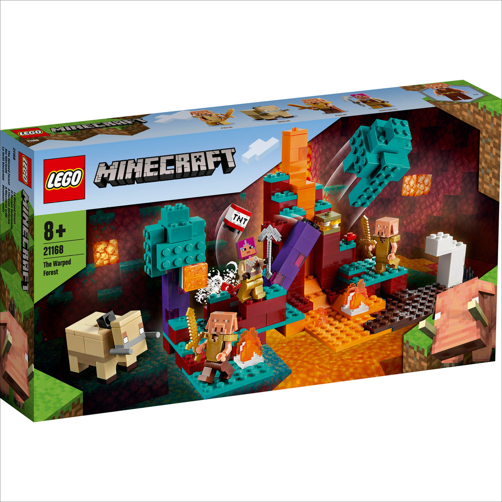 LEGO® Minecraft® The Warped Forest Đồ Chơi Lắp Ráp Rừng Kỳ Quái 21168 - Hình ảnh sản phẩm