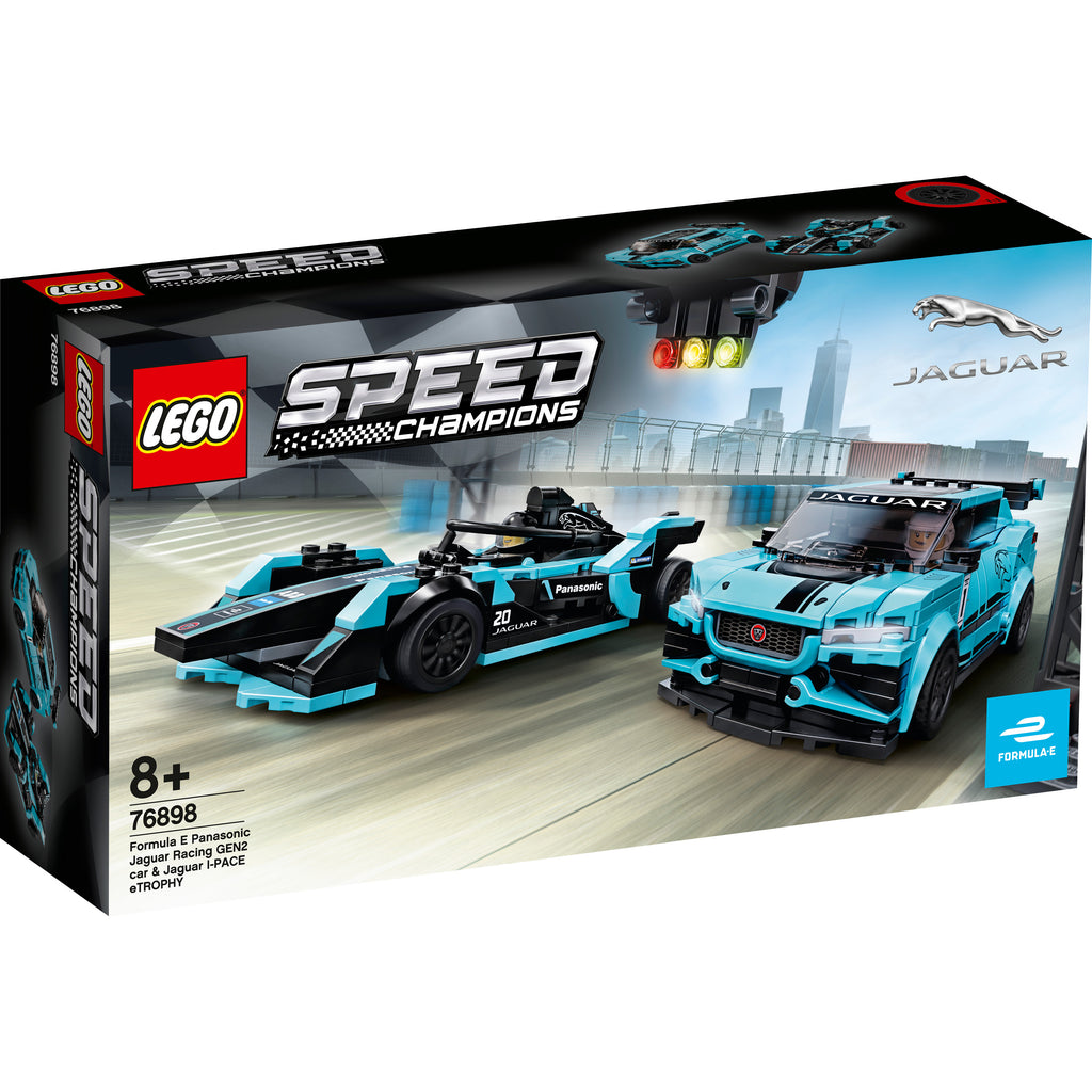 LEGO® Speed Champions Formula E Panasonic Jaguar Racing GEN2 - Bộ Lắp Ráp Xe Đua Jaguar 76898 - Hình ảnh sản phẩm