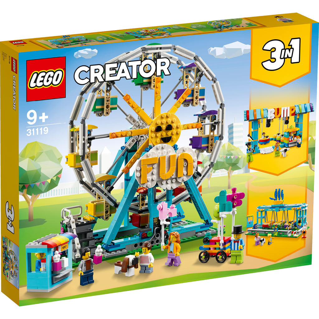 LEGO® Creator 3-in-1 Ferris Wheel Đồ chơi lắp ráp Vòng quay Ferris 3-trong-1 LEGO 31119 - Hình ảnh sản phẩm