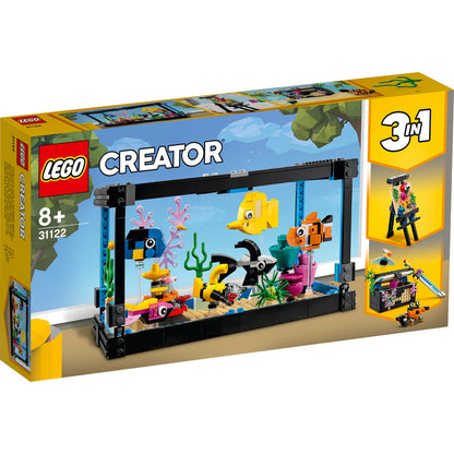 LEGO® Creator 3-in-1 Fish Tank - Bộ Đồ Chơi Lắp Ráp Bể Cá - LEGO 31122 - Hình ảnh sản phẩm