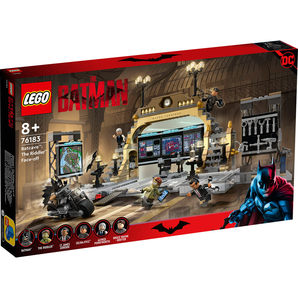 LEGO® DC Batman™ Batcave™: The Riddler™ Face-off - Bộ Đồ Chơi Lắp Ráp Hang Dơi LEGO 76183 - Hình ảnh sản phẩm