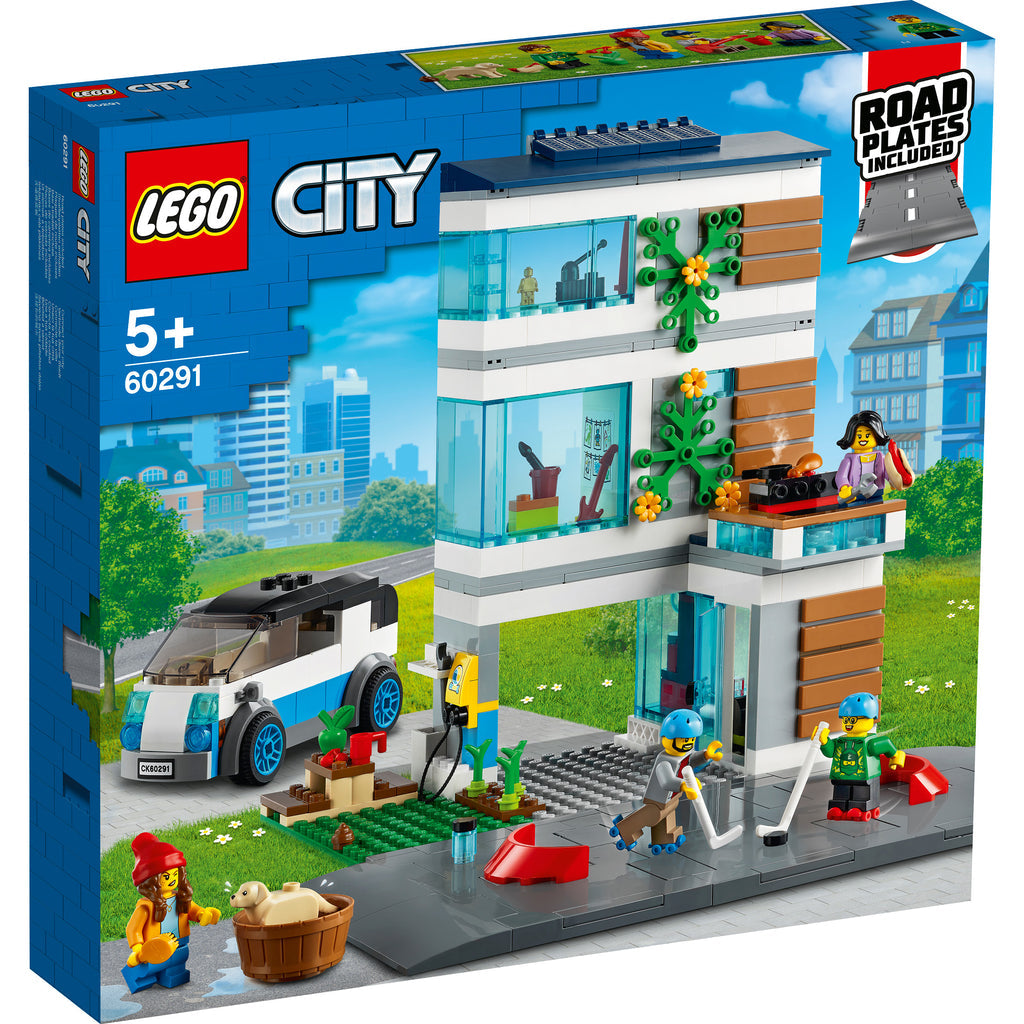 LEGO® City Family House - Ngôi Nhà Gia Đình Hiện Đại - LEGO 60291 - Hình ảnh sản phẩm