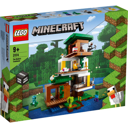 LEGO® Minecraft® The Modern Treehouse - Bộ Lắp Ráp Ngôi Nhà Trên Cây Hiện Đại 21174 - LEGO - Hình ảnh sản phẩm